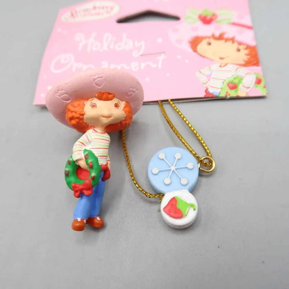 American Greetings‎ Strawberry Shortcake Christmas Ornament 2004 Holiday Figure